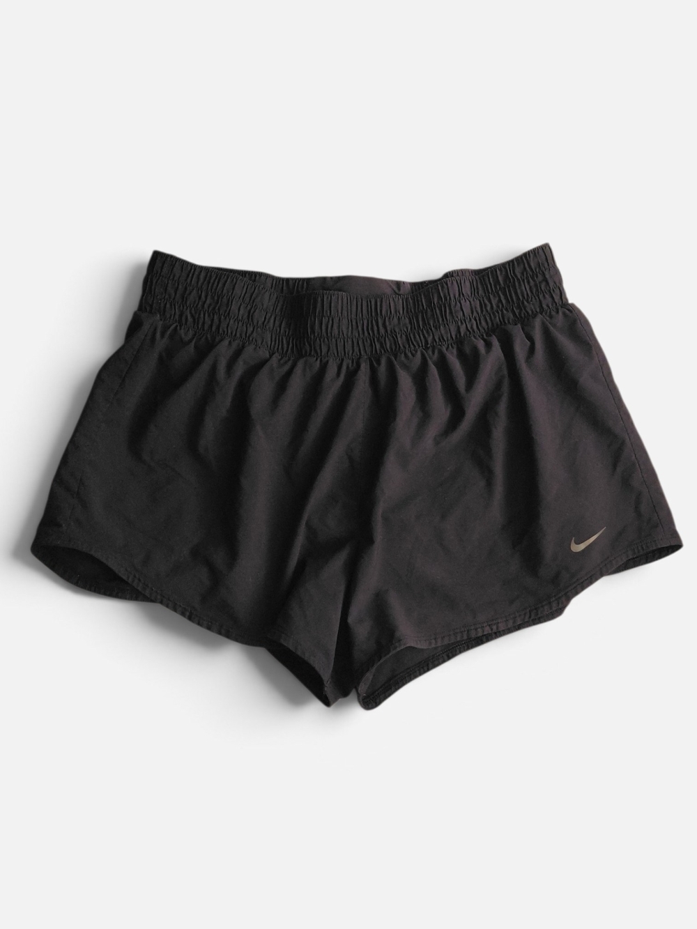 Nike Women's Black Running Shorts with Elastic Waistband